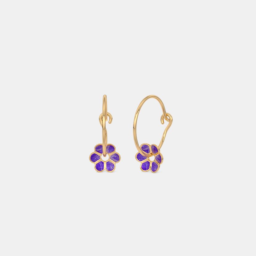 The Barry Kids Hoop Earrings - image 1