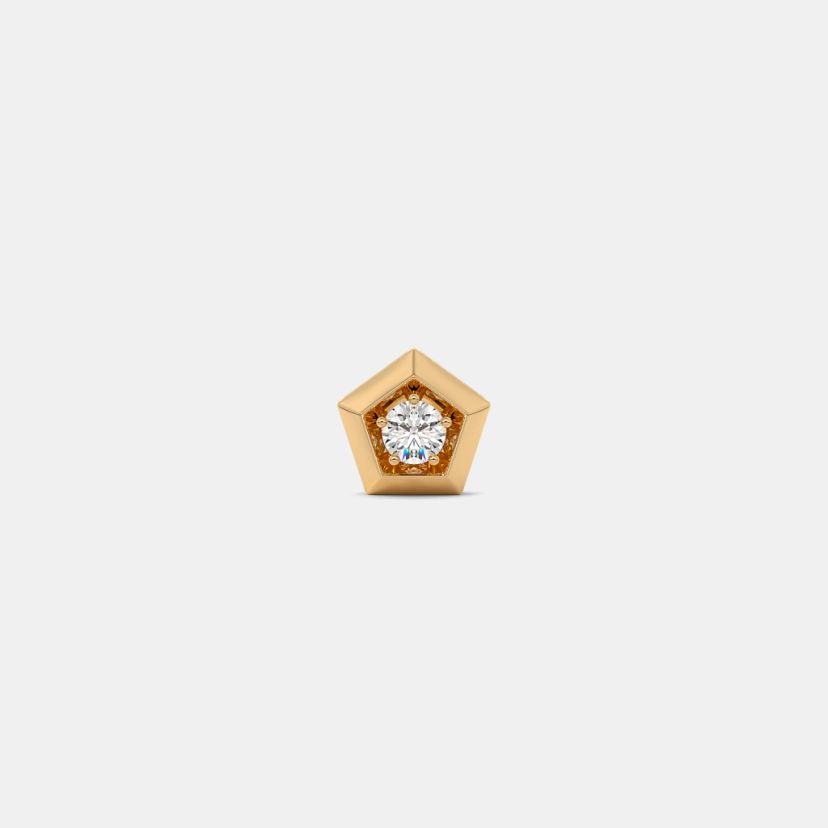 The Chubina Solitaire Stud Earrings - image 7