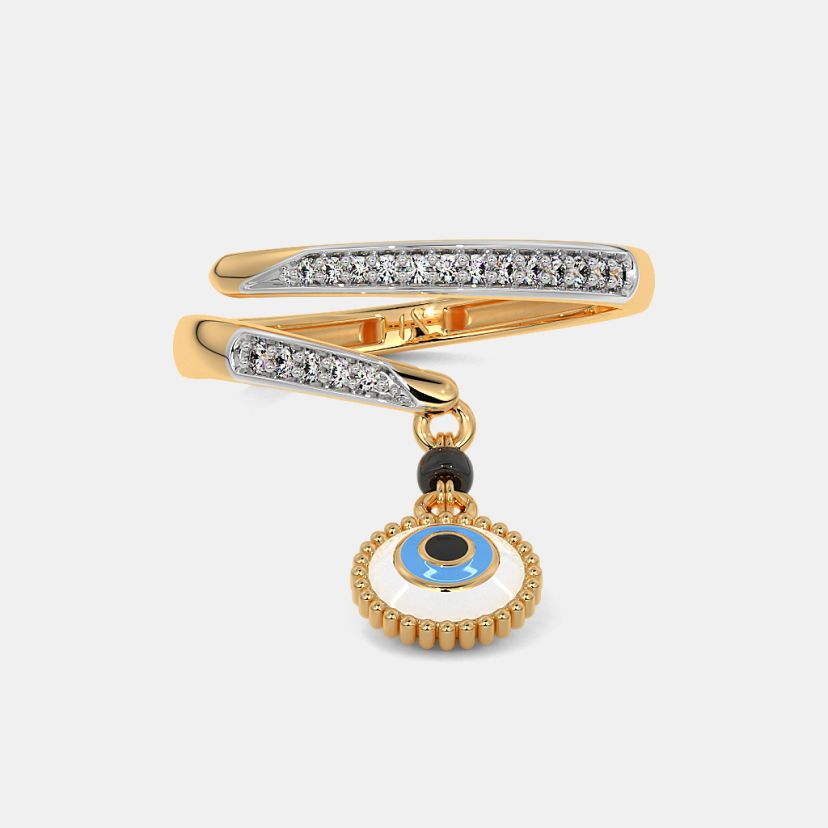 The Estere Evil Eye Mangalsutra Ring - image 6