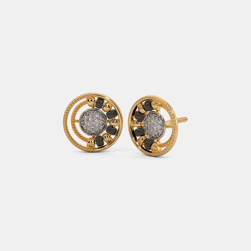 The Pranati Mangalsutra Stud Earrings - image 1