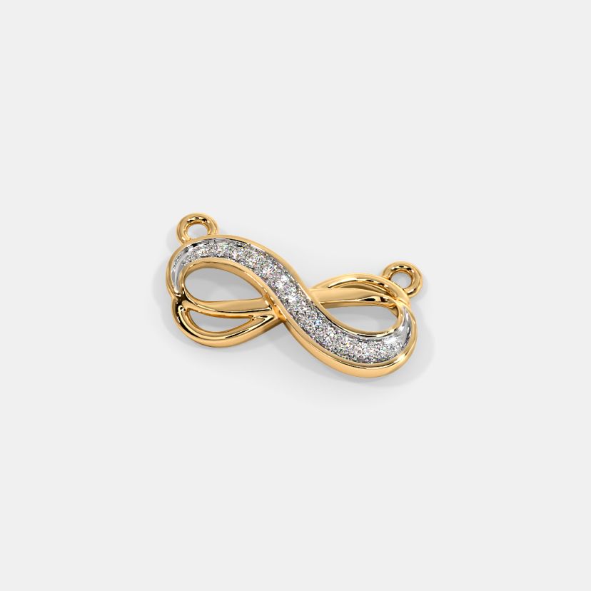 The Leesha Infinity Mangalsutra Pendant - image 8