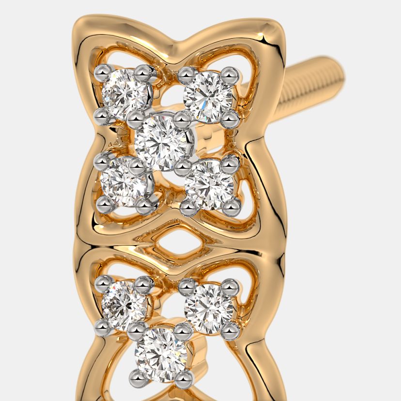 The Starburst J Hoop Earrings - image 4