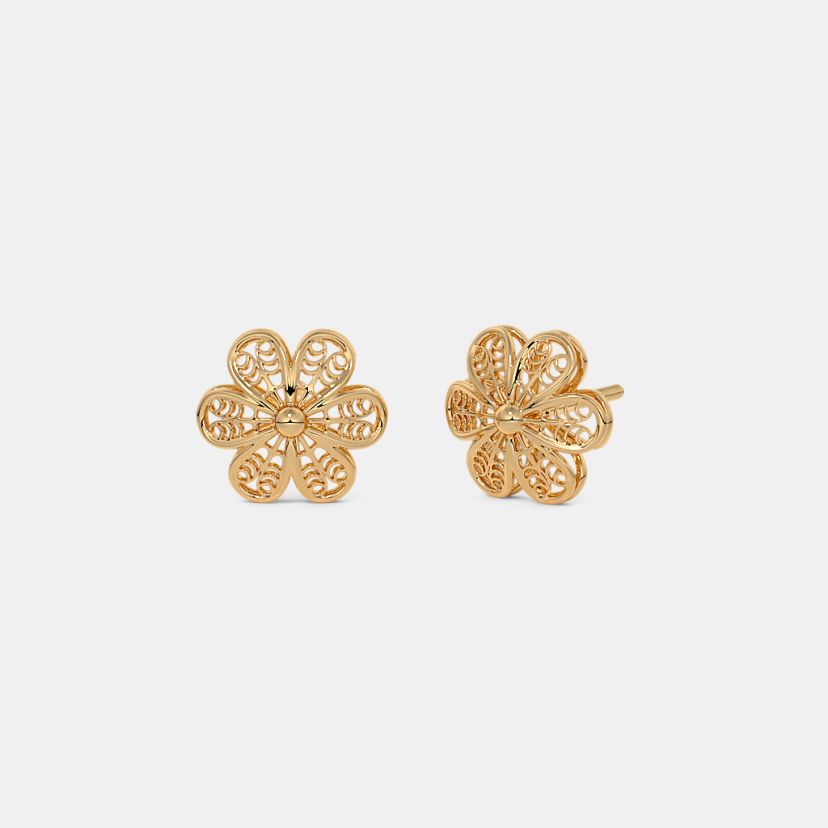 The Fullbloom Stud Earrings - image 1