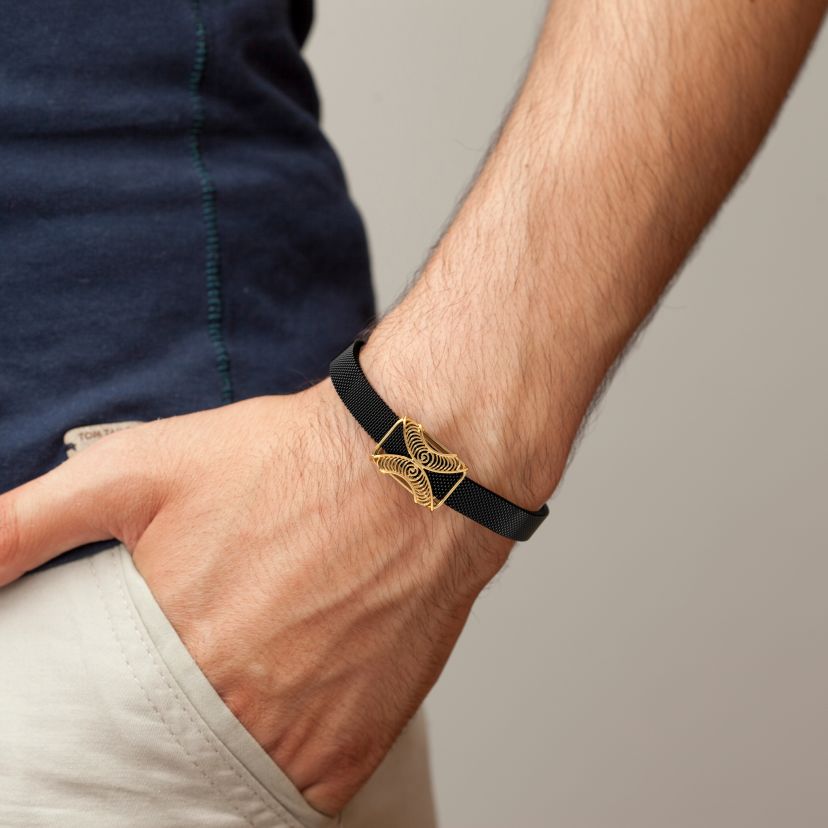 The Mahaine Steel Bracelet For Him - image 3
