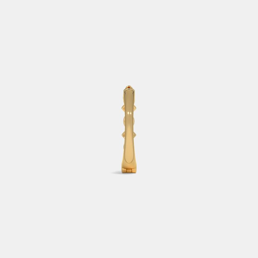 The Sweya Huggie Earrings - image 8