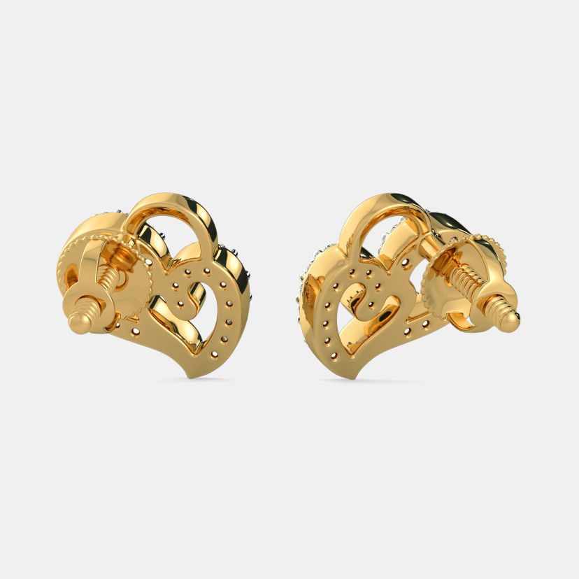 The Heart In Heart Earrings - image 8