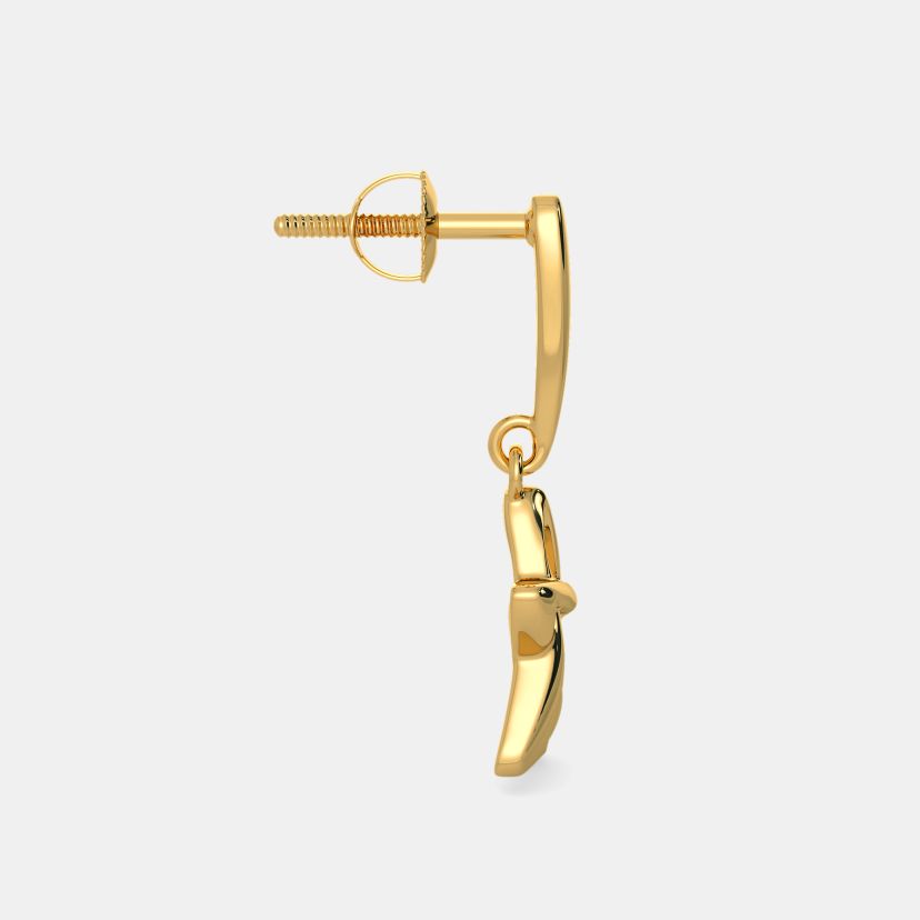 The 5 Point Star Drop Earrings - image 6