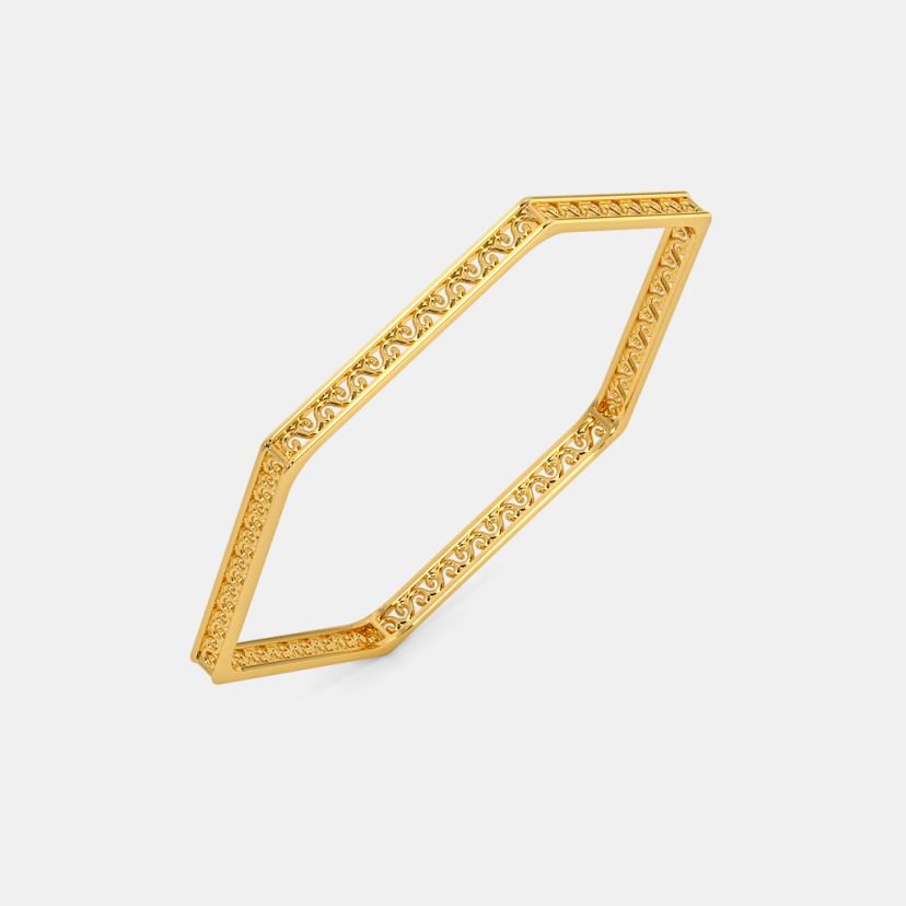 The Alani Hexagon Bangle - image 1