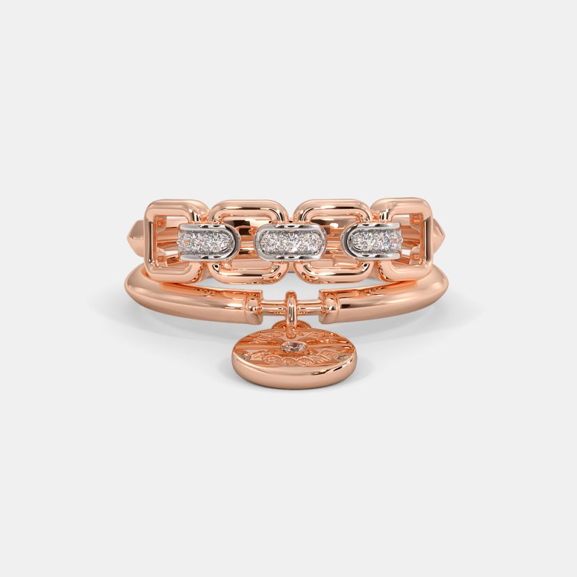 The Natana Stackable Charm Ring - image 5