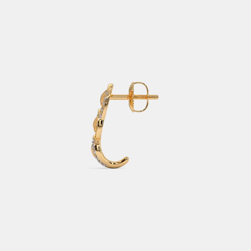 The Zelie J Hoop Earrings - image 5