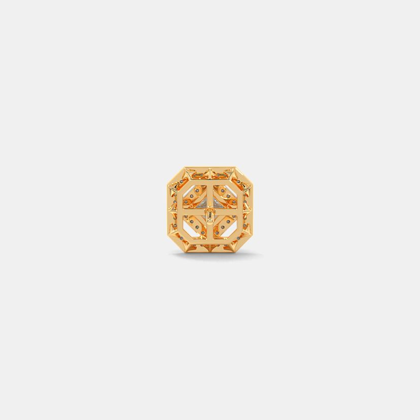 The Luvena Solitaire Stud Earrings - image 8