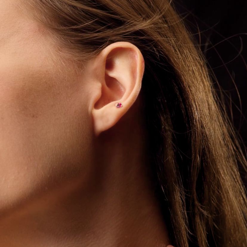 The Scarleta Multi Pierced Stud Earrings - image 3