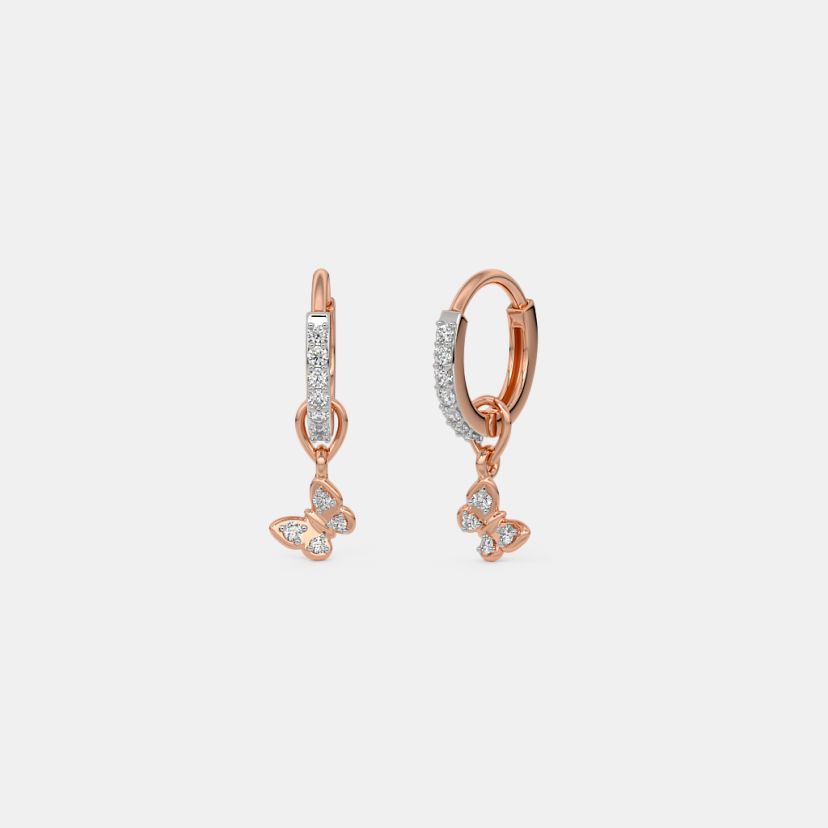 The Mariphelle Multi Pierced Hoop Earrings - image 1