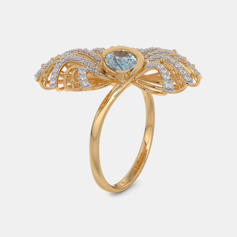 The Serenya Cocktail Ring - image 9