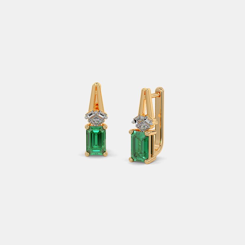 The Nurla Huggie Earrings - image 1