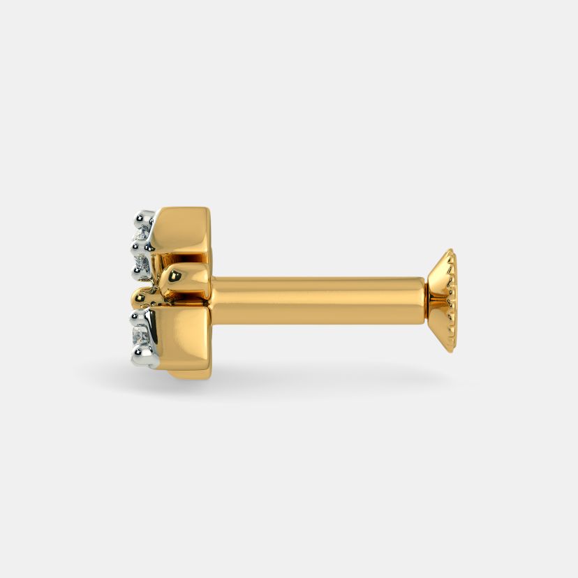 The Fuchsia Nose Screw - Angle View 1