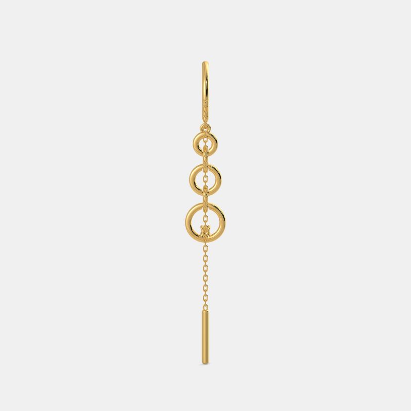The Sleek Ringlet Sui Dhaga Earrings - image 5