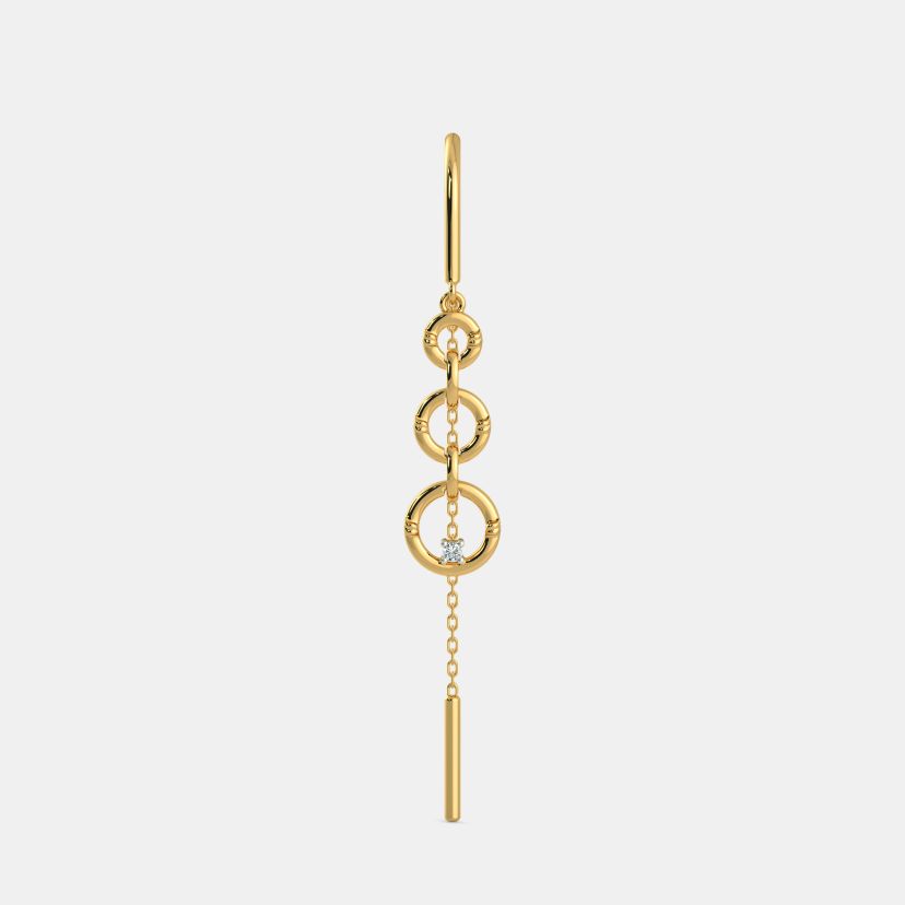 The Sleek Ringlet Sui Dhaga Earrings - image 7