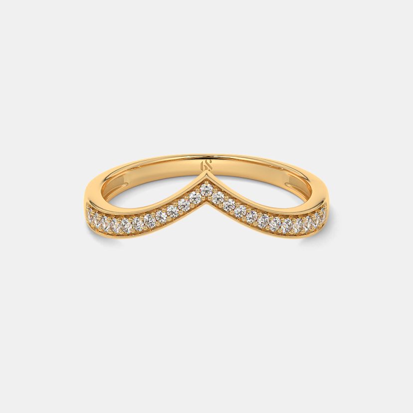 The Ellaine Chevron Ring - image 7