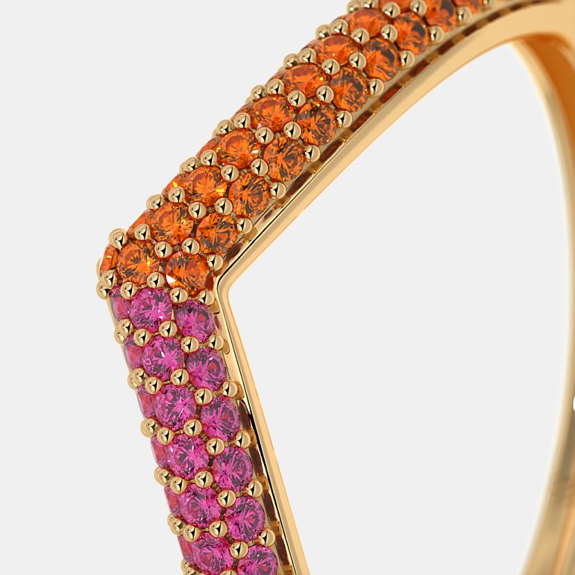 The Renisa Chevron Ring - image 5