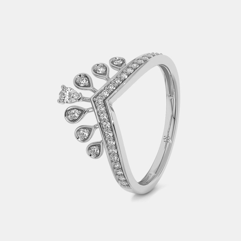 The Zarela Chevron Ring - image 1