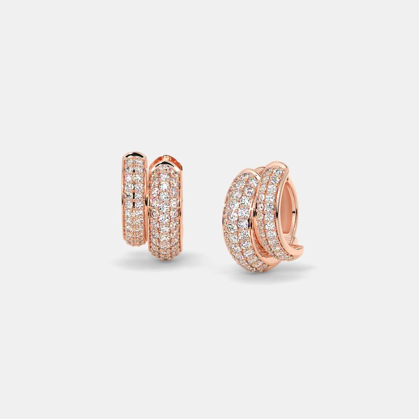 The Nettile Huggie Earrings - image 1