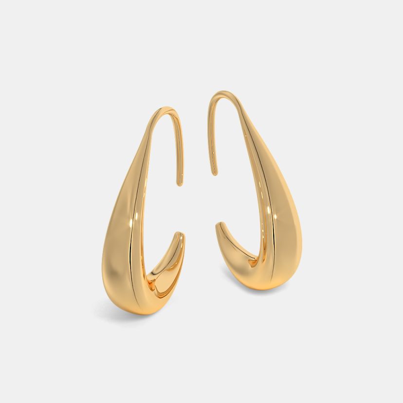 The Hasfar J Hoop Earrings - image 5