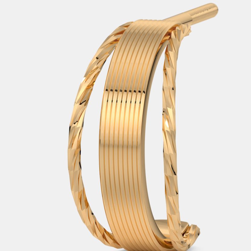 The Elarith J Hoop Earrings - image 4