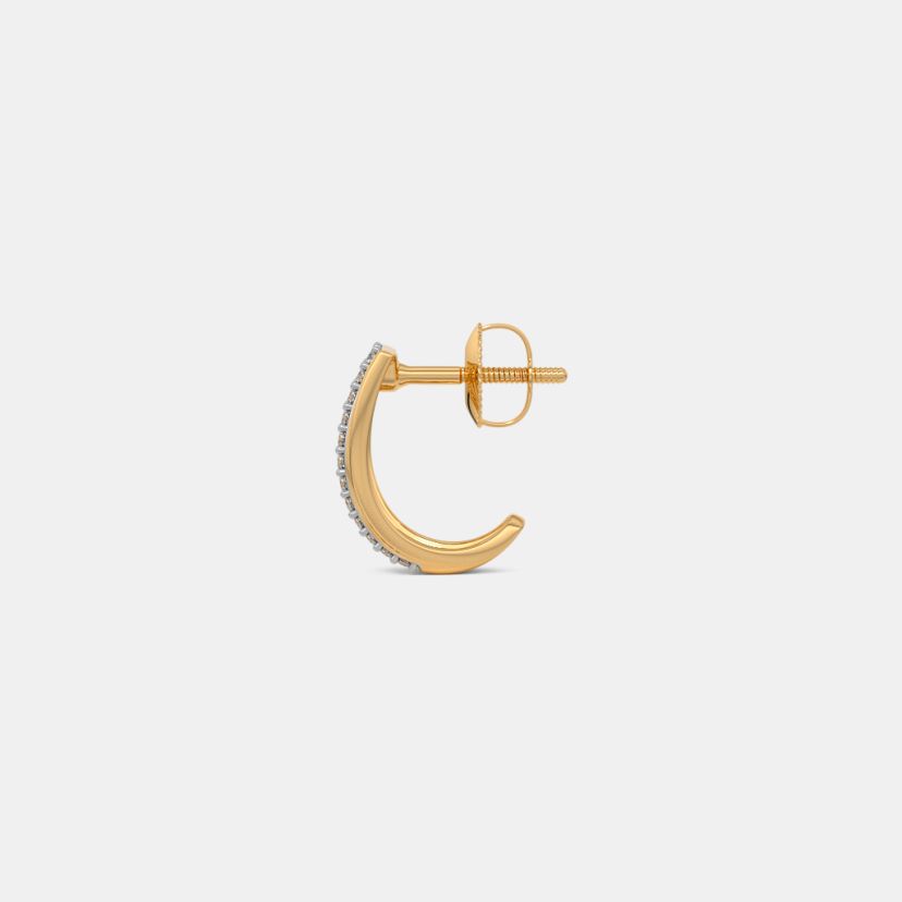 The Elunari Huggie Earrings - image 8