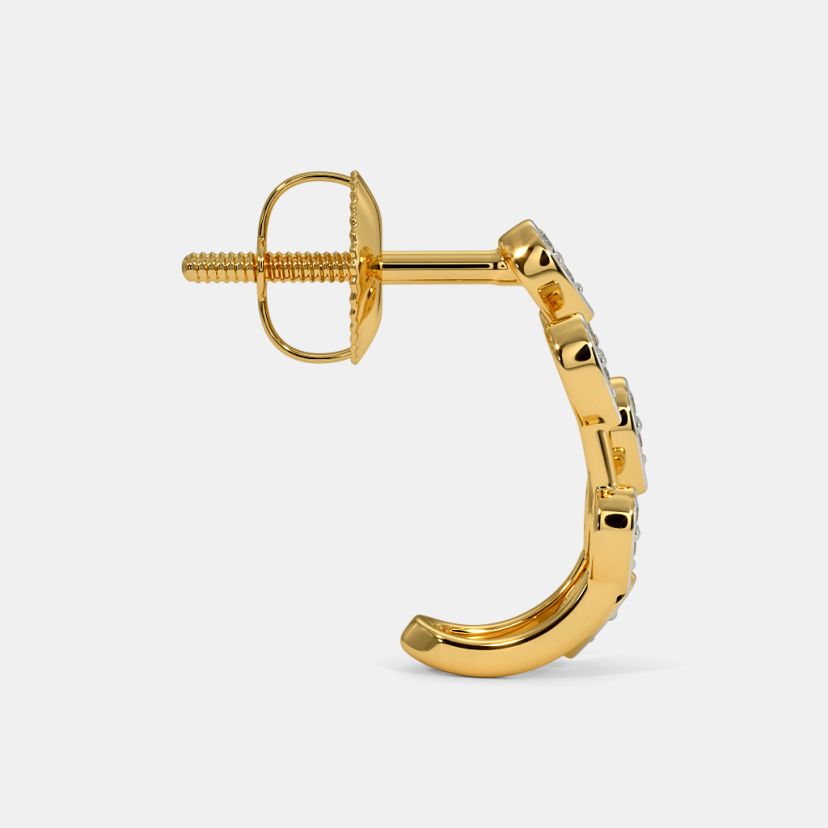 The Shayone J Hoop Earrings - image 7