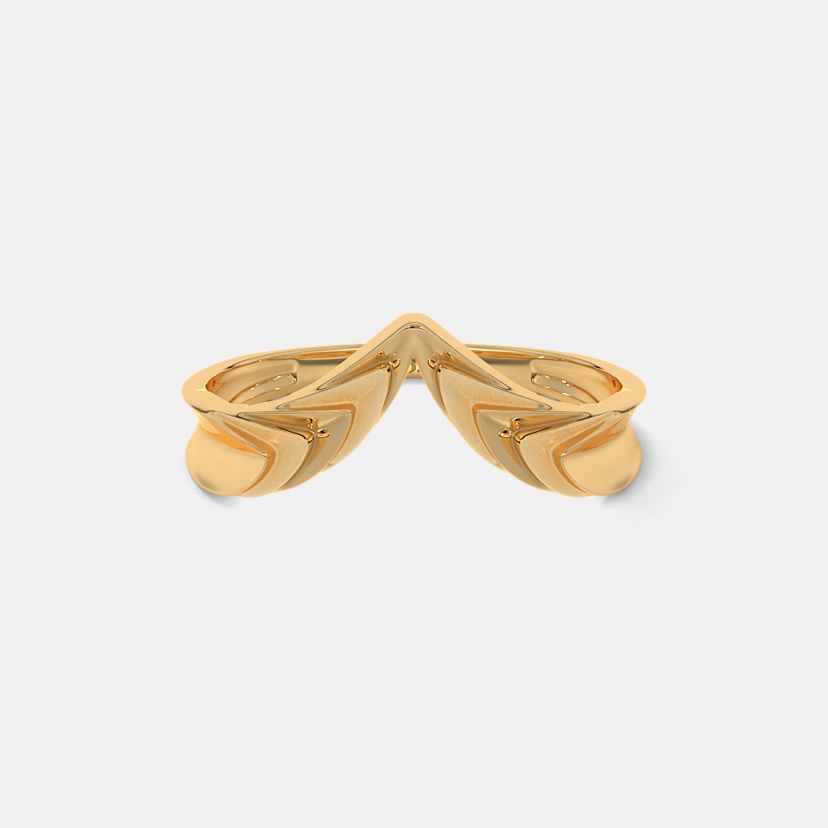 The Raquel Chevron Ring - image 7