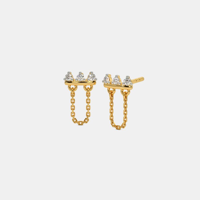 The Miel Multi Pierced Stud Earrings - image 1