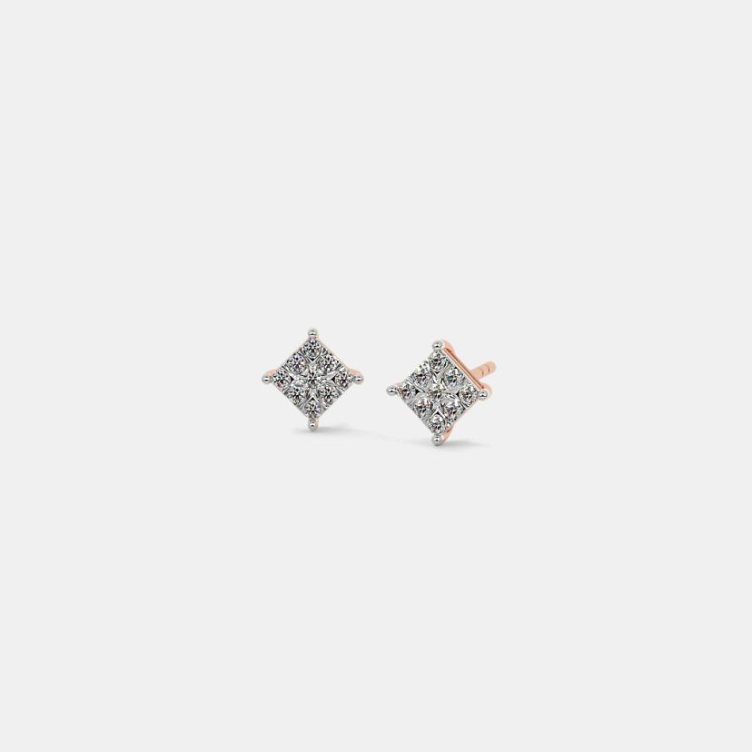 The Classic Princess Stud Earrings - image 1