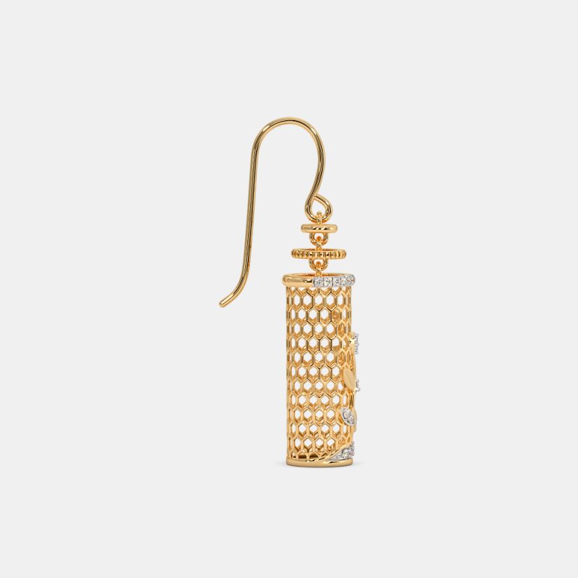 The Cylinder Jali Hook Earrings - image 7