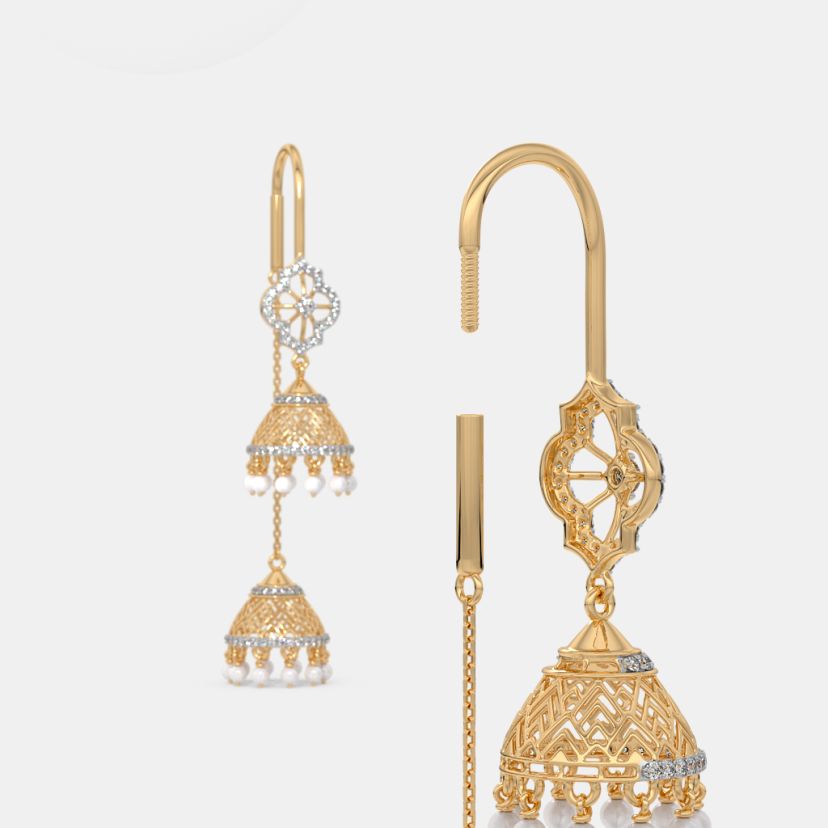 The Madrick Sui Dhaga Earrings - image 5