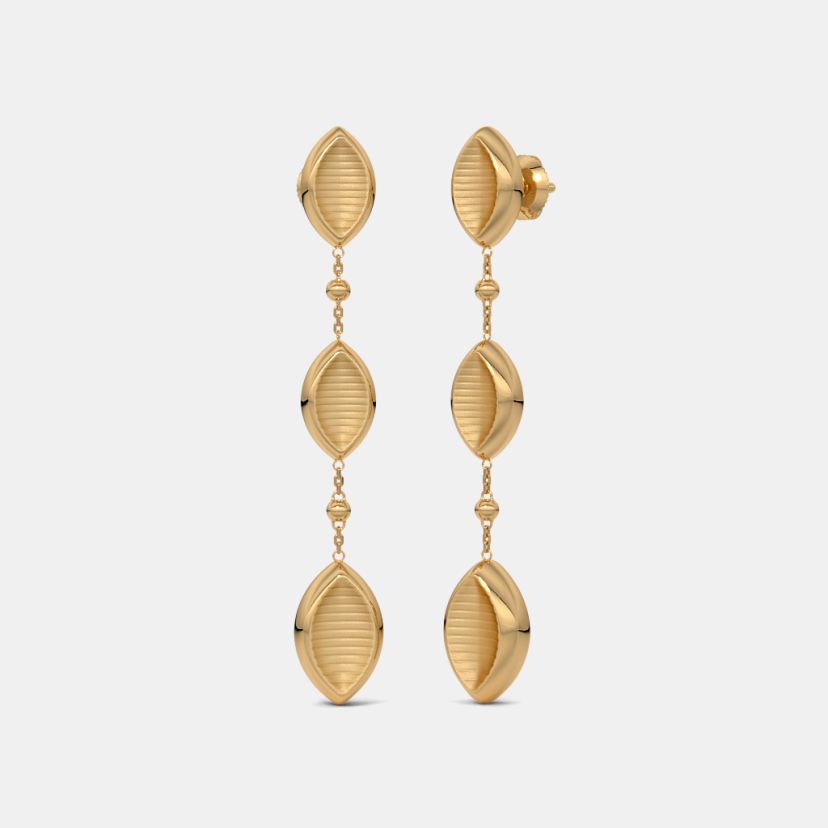 The Auric Line Dangler Earrings - image 1