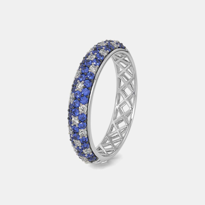 The Glimmer Mosaique Band Ring - image 1