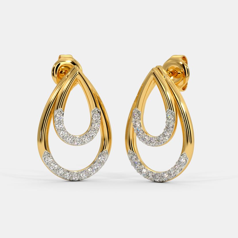 The Srisha Front Back Earrings - image 1