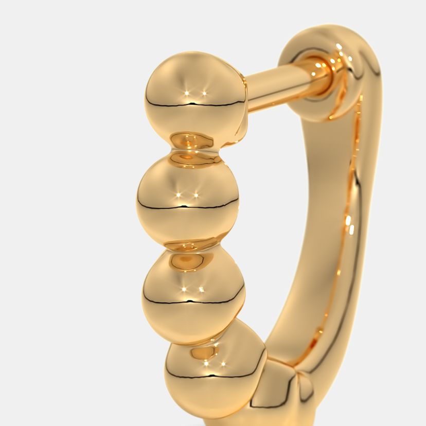 The Nani Multi Pierced Hoop Earrings - image 4