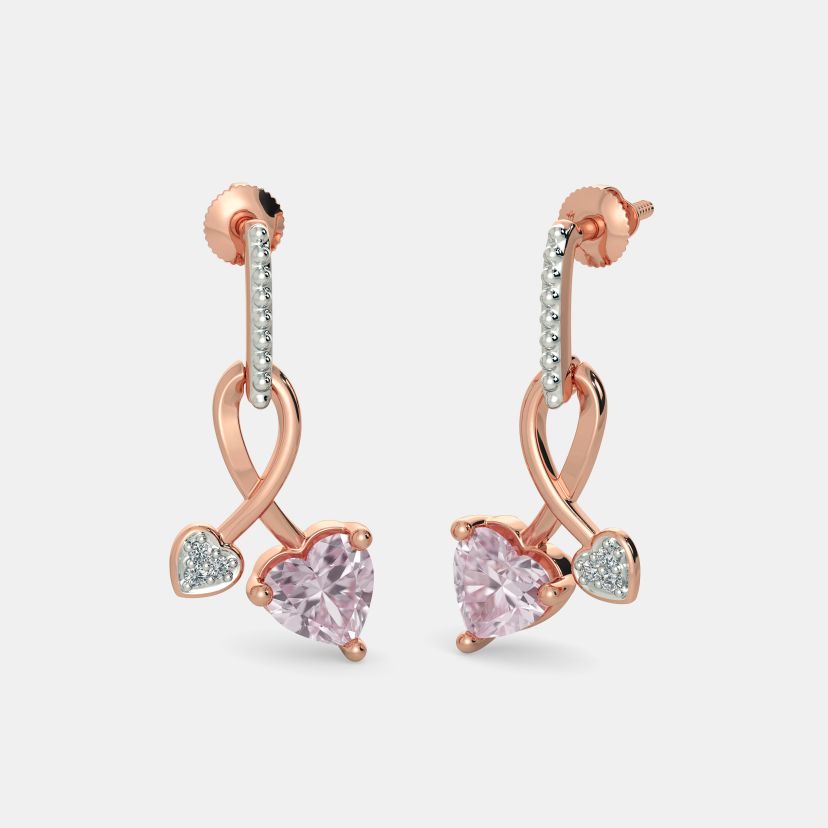 The Dona Rose Quartz Earrings - image 1