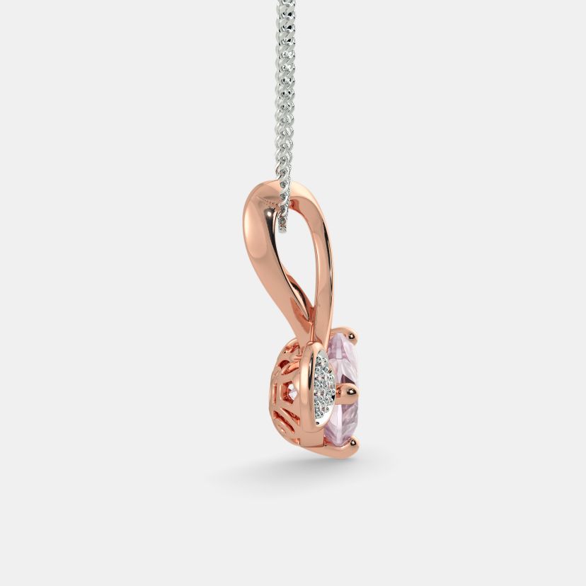 The Cira Rose Quartz Pendant - image 5