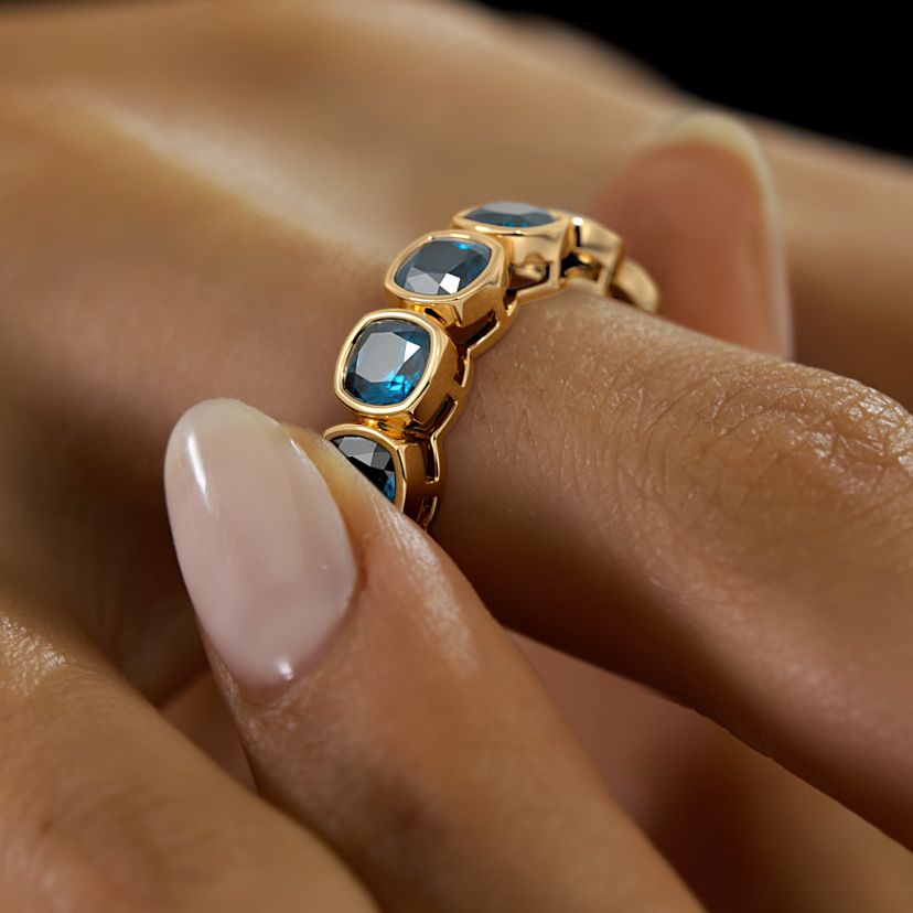 The Silk Edge Band Ring - image 6