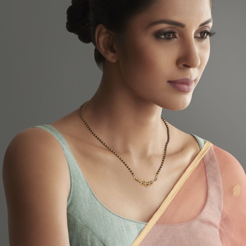 The Akruti Mangalsutra Pendant - image 3