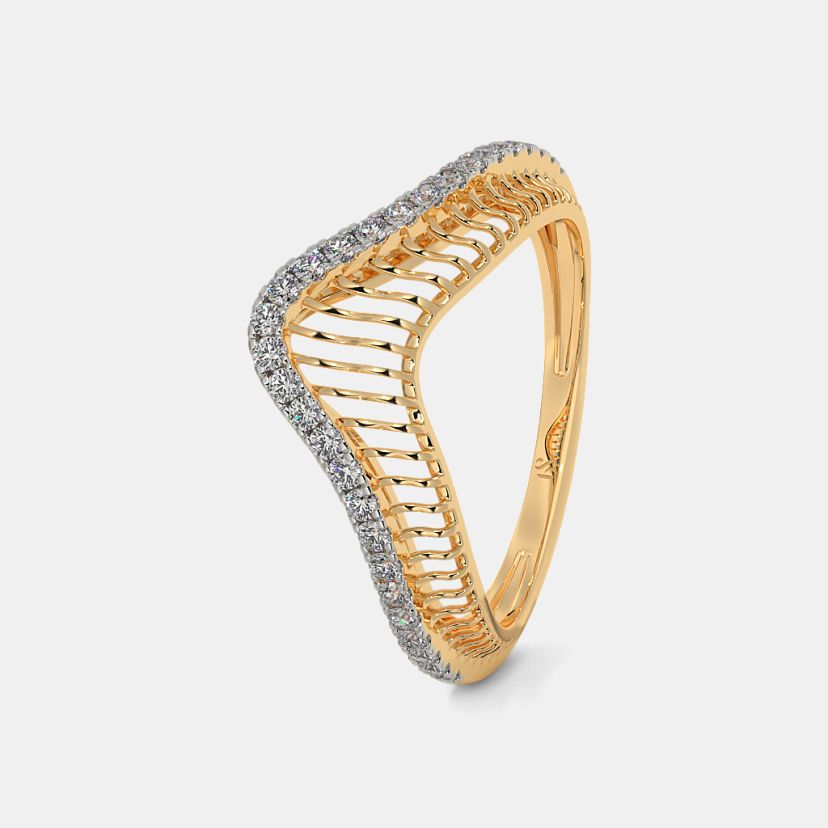 The Fluide Chevron Ring - image 1