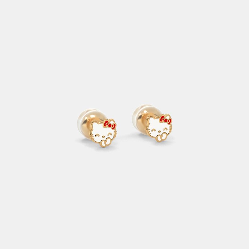 The Shining Hello Kitty Stud Earrings - image 4