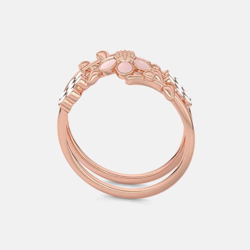 The Trifoliate Spiral Ring - image 8