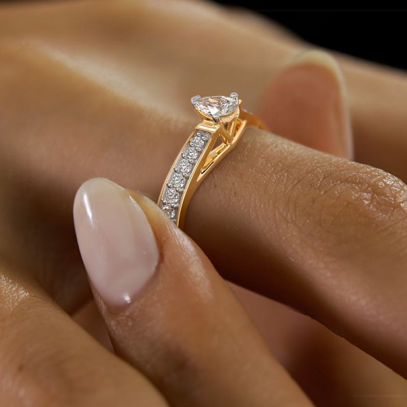 The Goutte Deternite Solitaire Ring - image 6