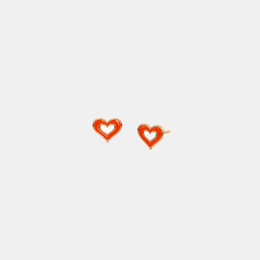 The Cuore Rosso Kids Stud Earrings - image 1