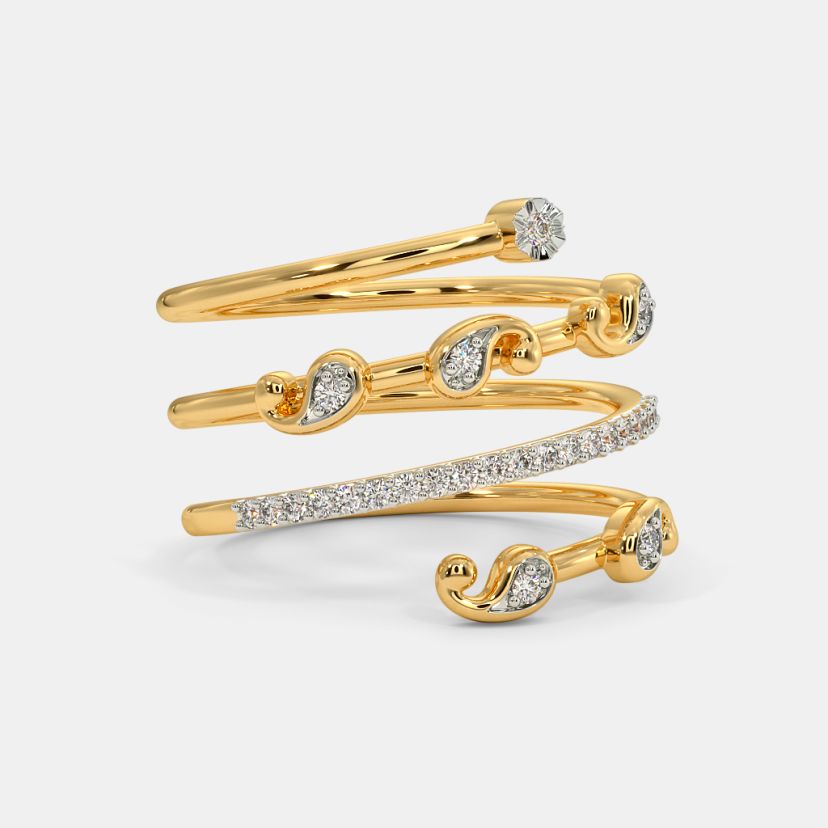 The Iravati Spiral Ring - image 4