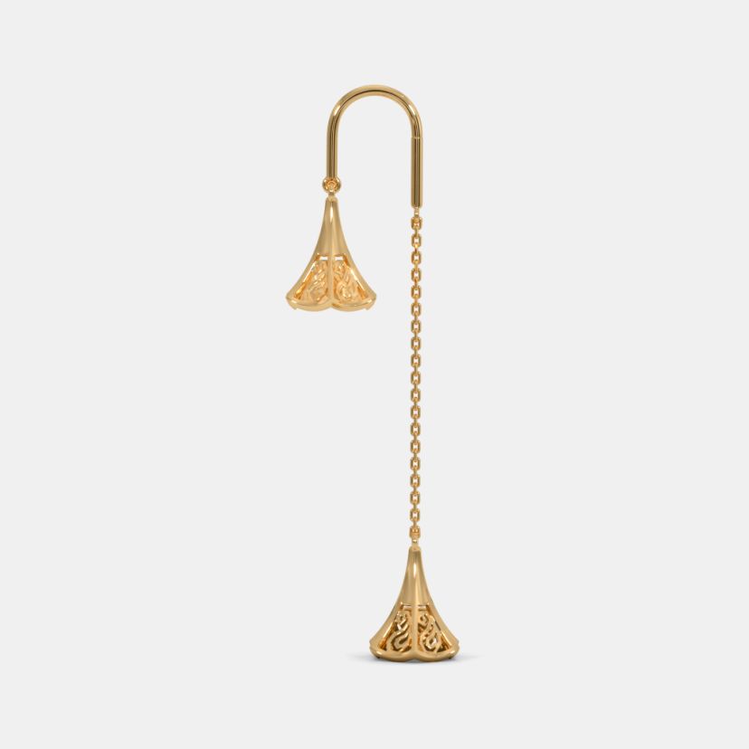 The Mesh Tulle Sui Dhaga Earrings - image 4
